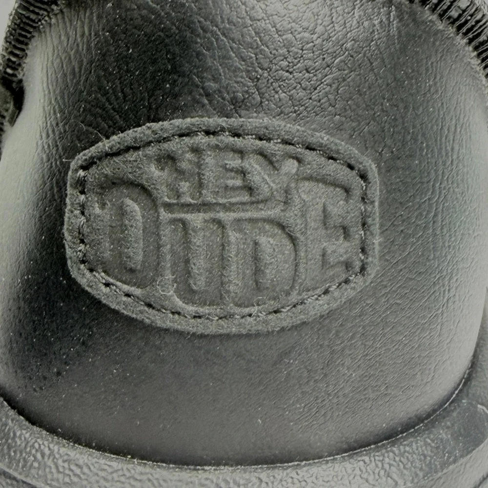 Hey Dude Bradley Classic Black Mens‎ Boots Size 15 Water Resistant 42067-001